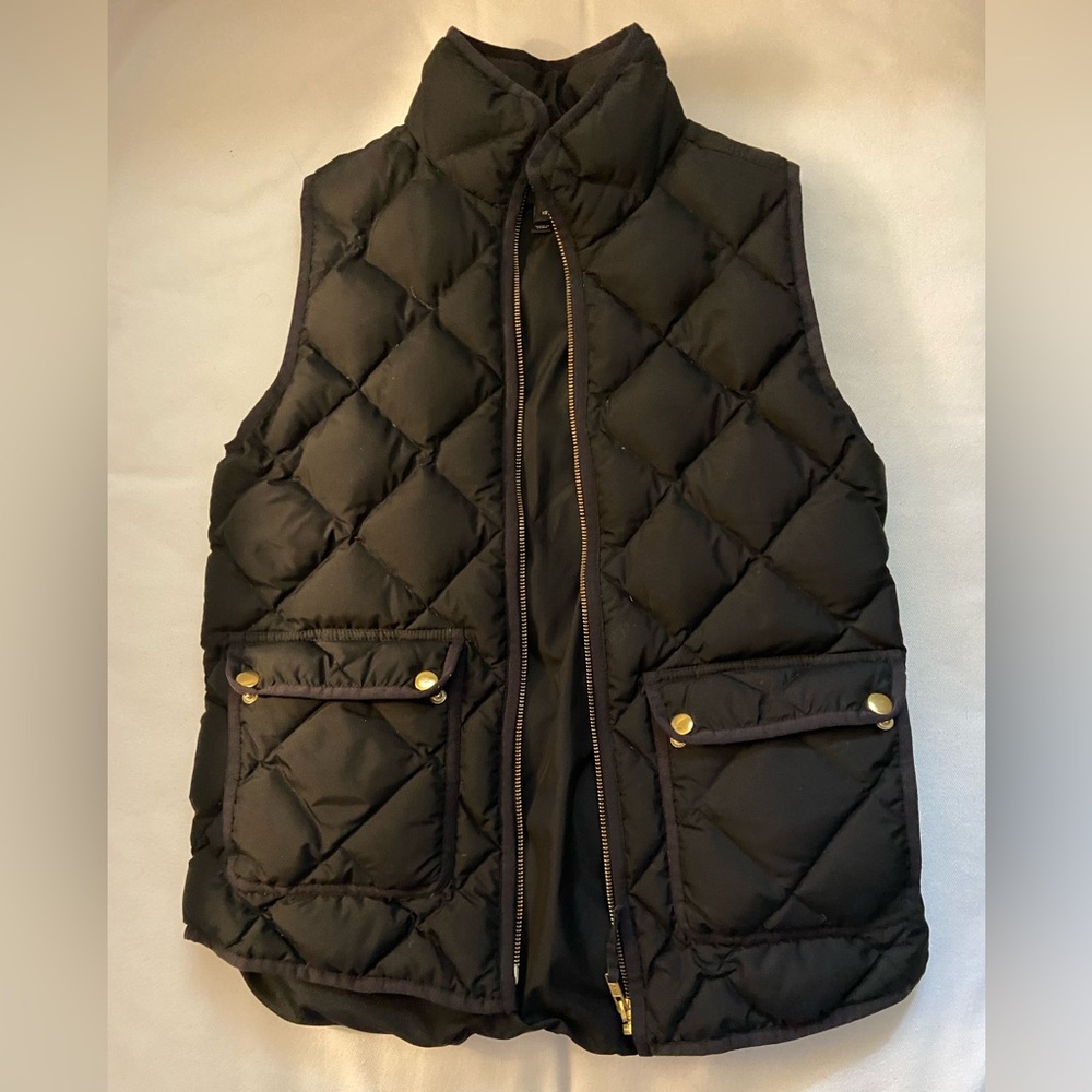J Crew quilted puffer vest